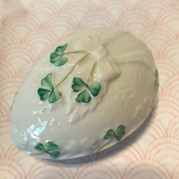 Belleek Other - Belleek Shamrock Egg Mint condition